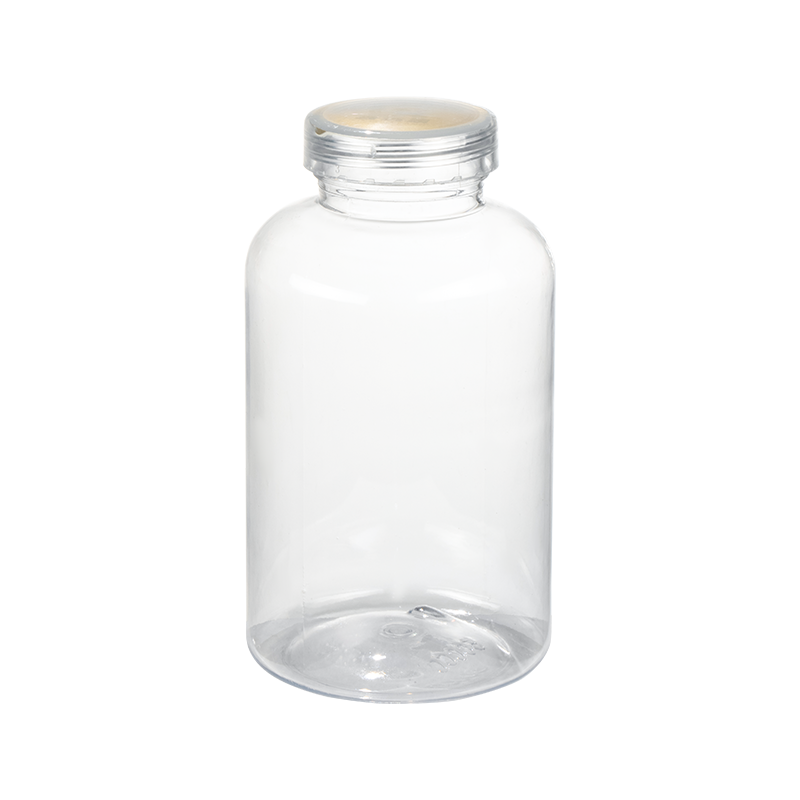 بطری گرد ساده PET 500 میلی لیتری