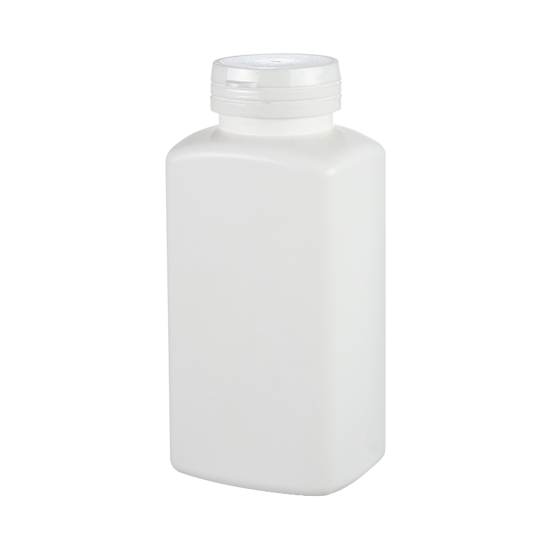 بطری مربع پارگی 250 میلی لیتری HDPE