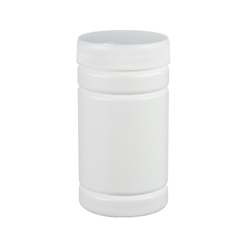 بطری بامبو 120 میلی لیتری درب تخت Hdpe