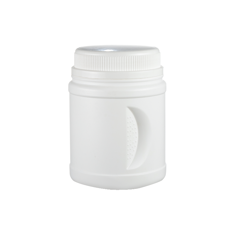 قوطی گرد قابل حمل HDPE 1000ml